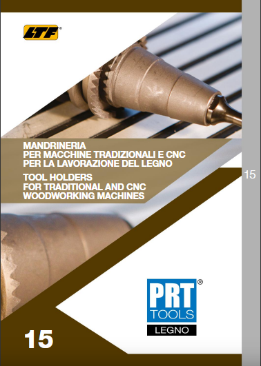 PRT - Mandrineria per macchine tradizionali e CNC per la lavorazione del legno 2019