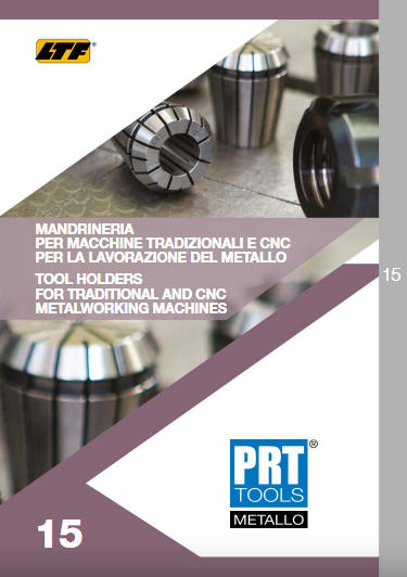 PRT - Mandrineria per macchine tradizionali e CNC 2019