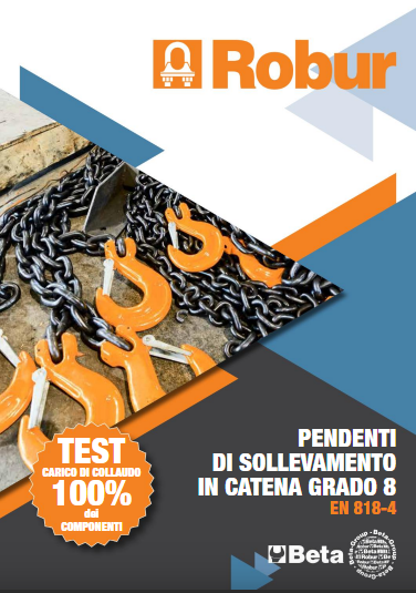 Catalogo perndenti di sollevamento a catena ROBUR by BETA 2019