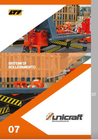 UNICRAFT - Sistemi di sollevamento movimentazione cric presse 2019